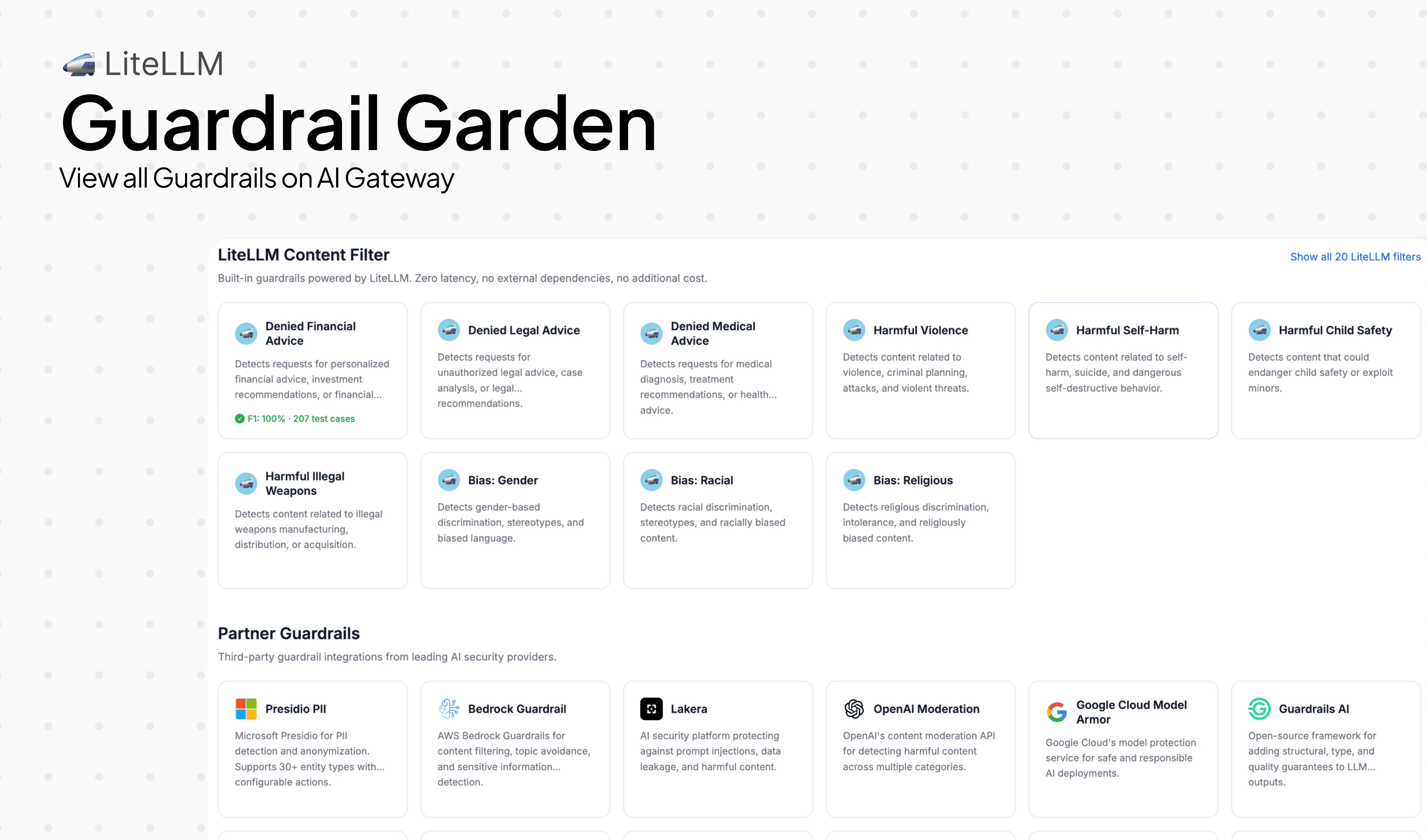 Guardrail Garden